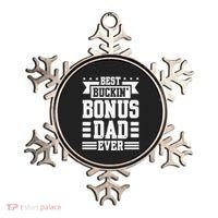 Best Buckin Bonus Dad Ever Bonus Dad Gift Ornament thumb 0