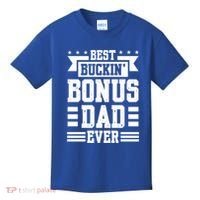 Best Buckin Bonus Dad Ever Bonus Dad Gift Kids T-Shirt thumb 0