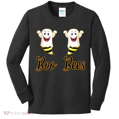 Boo Bees Kids Long Sleeve Shirt