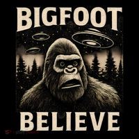Bigfoot Believe Long Sleeve Shirt thumb 2