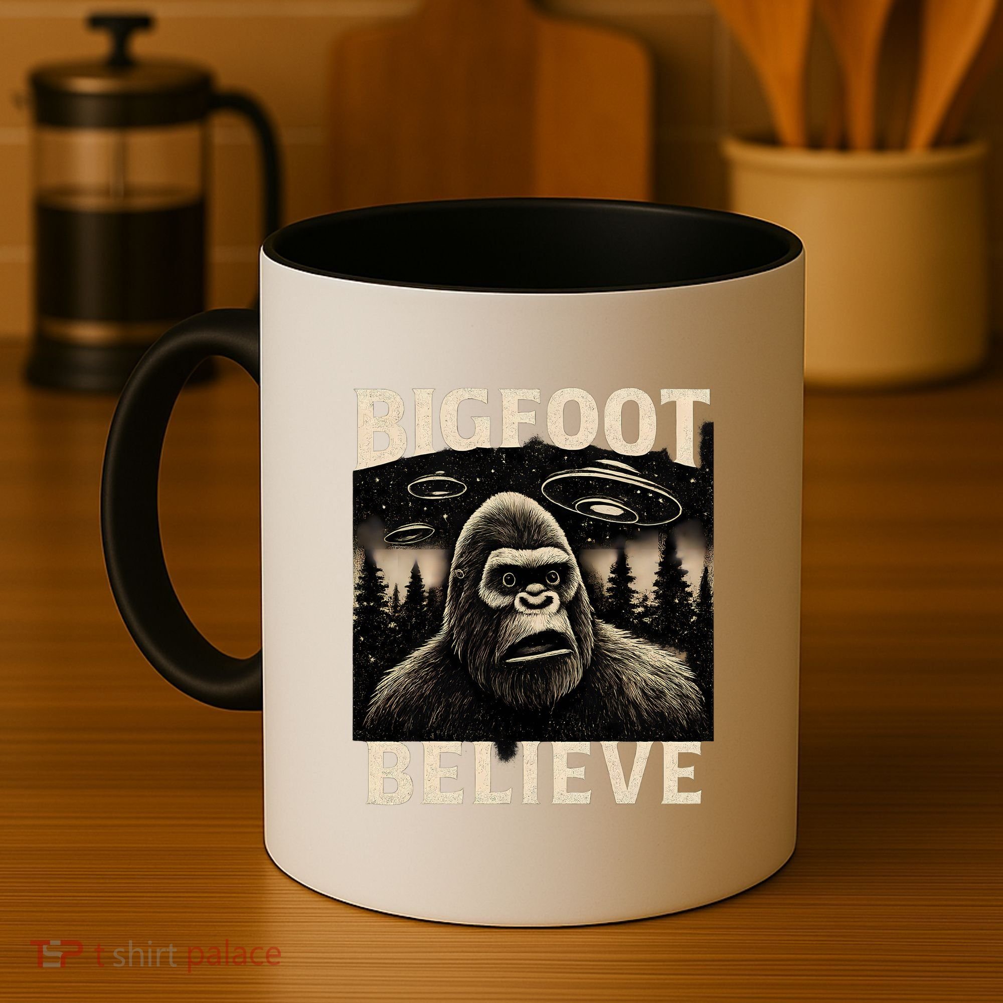 Bigfoot Believe Coffee Mug