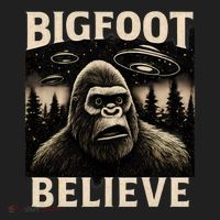 Bigfoot Believe Beanie thumb 2