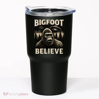 Bigfoot Believe Tumbler