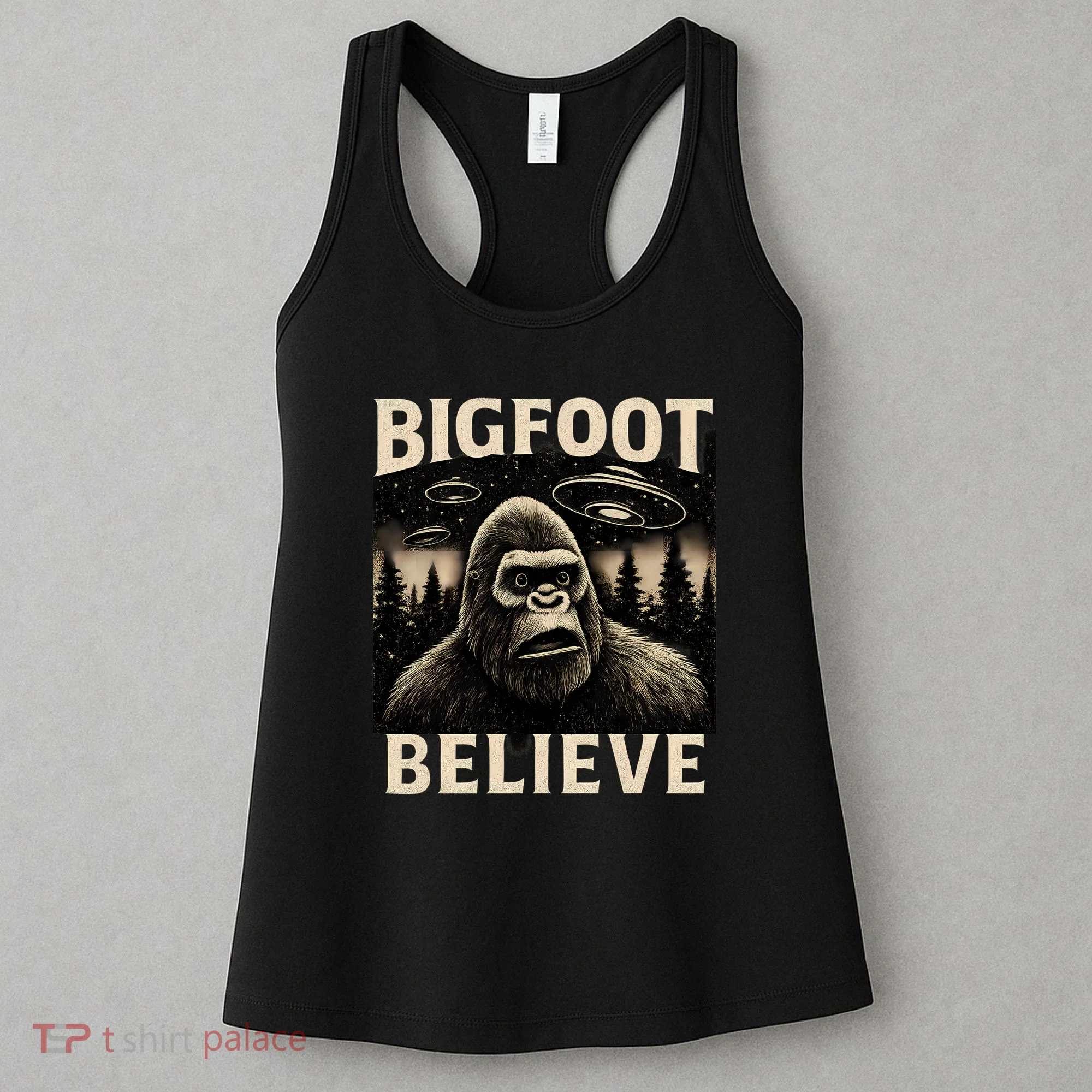 Bigfoot Believe Women's Tank Top