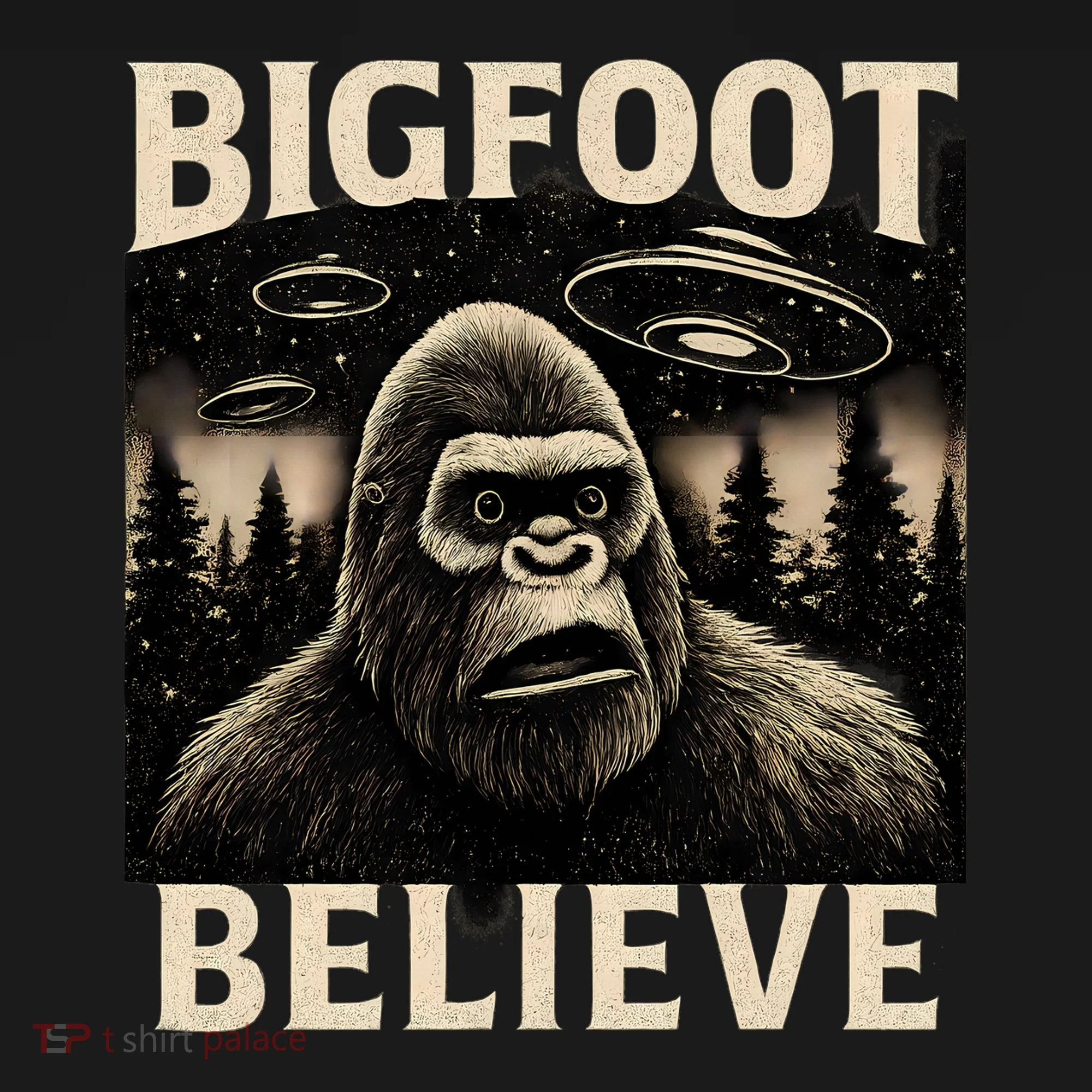 Bigfoot Believe Women's Tank Top