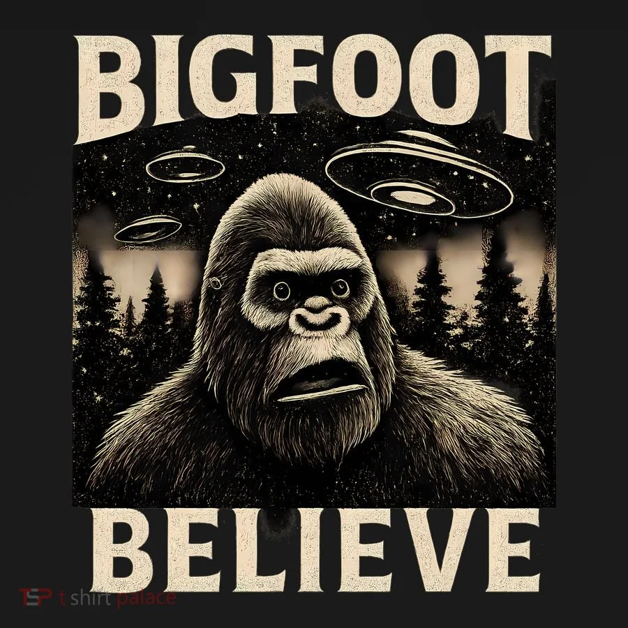 Bigfoot Believe Baby Bodysuit