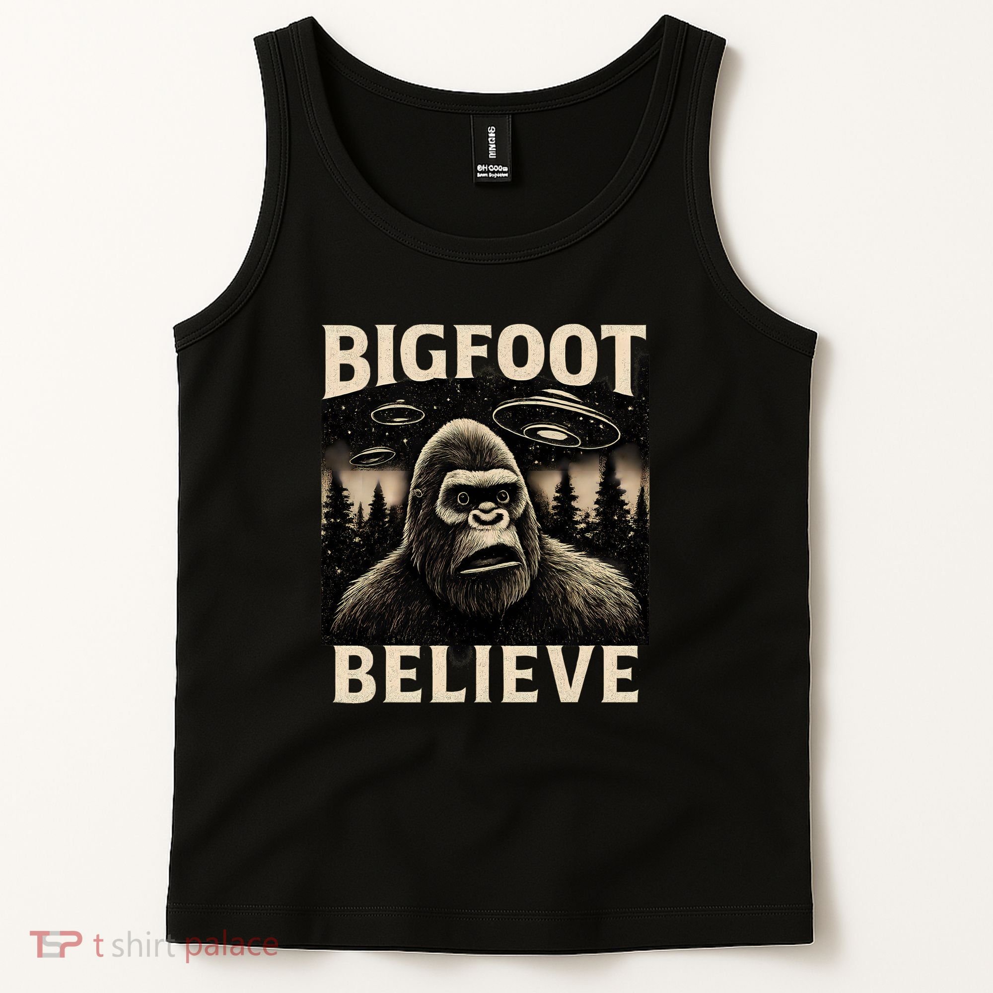 Bigfoot Believe Tank Top