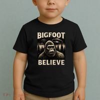 Bigfoot Believe Toddler T-Shirt thumb 2
