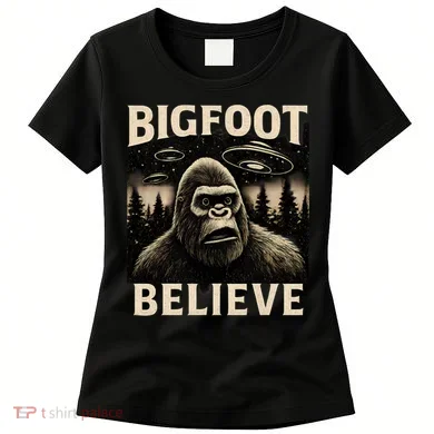 Bigfoot Believe Women's T-Shirt