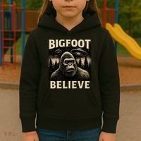 Bigfoot Believe Kids Hoodie thumb 3