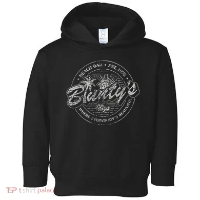 Bluntys Beach Bar Toddler Hoodie