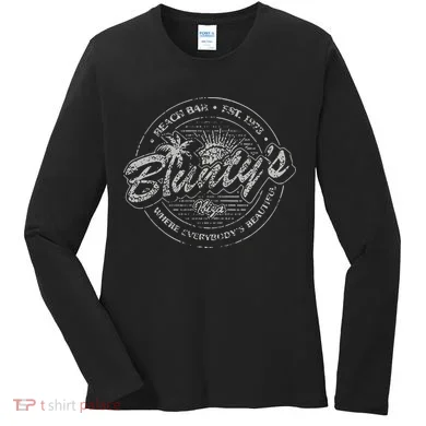 Bluntys Beach Bar Women's Long Sleeve Shirt