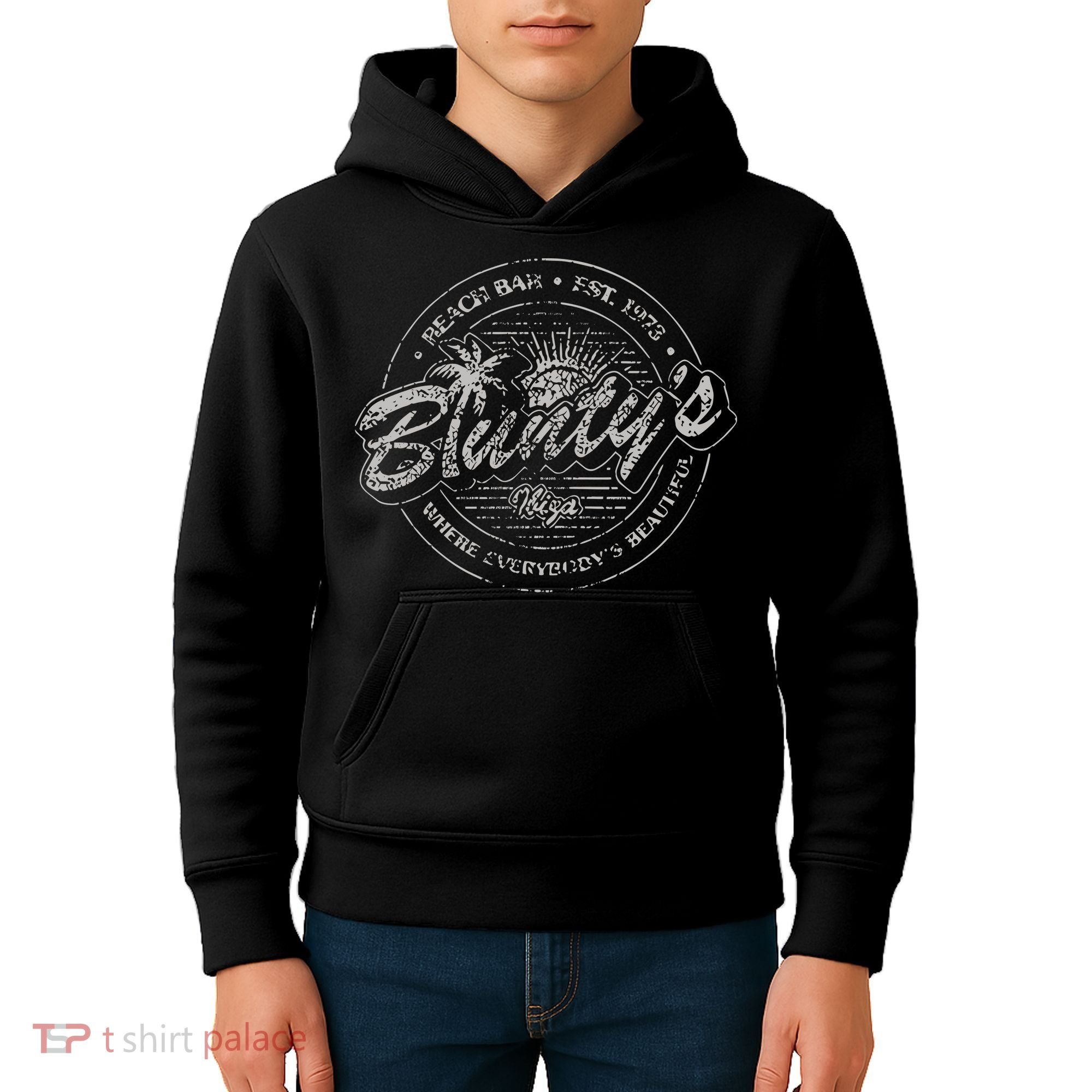 Bluntys Beach Bar Kids Hoodie
