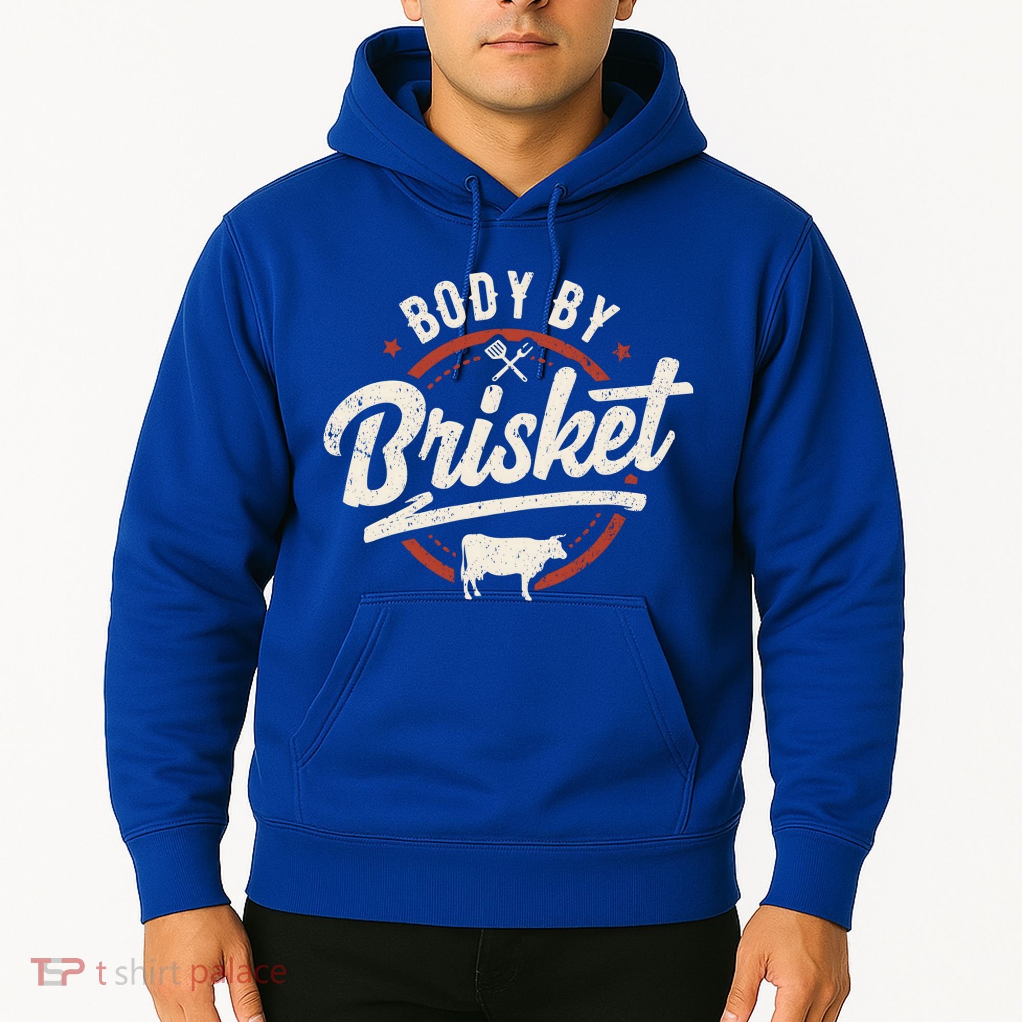 Body By Brisket Backyard Cookout Bbq Grill Gift Hoodie