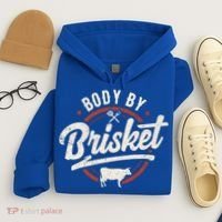 Body By Brisket Backyard Cookout Bbq Grill Gift Hoodie thumb 4