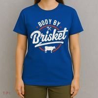 Body By Brisket Backyard Cookout Bbq Grill Gift T-Shirt thumb 4