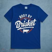 Body By Brisket Backyard Cookout Bbq Grill Gift T-Shirt thumb 5