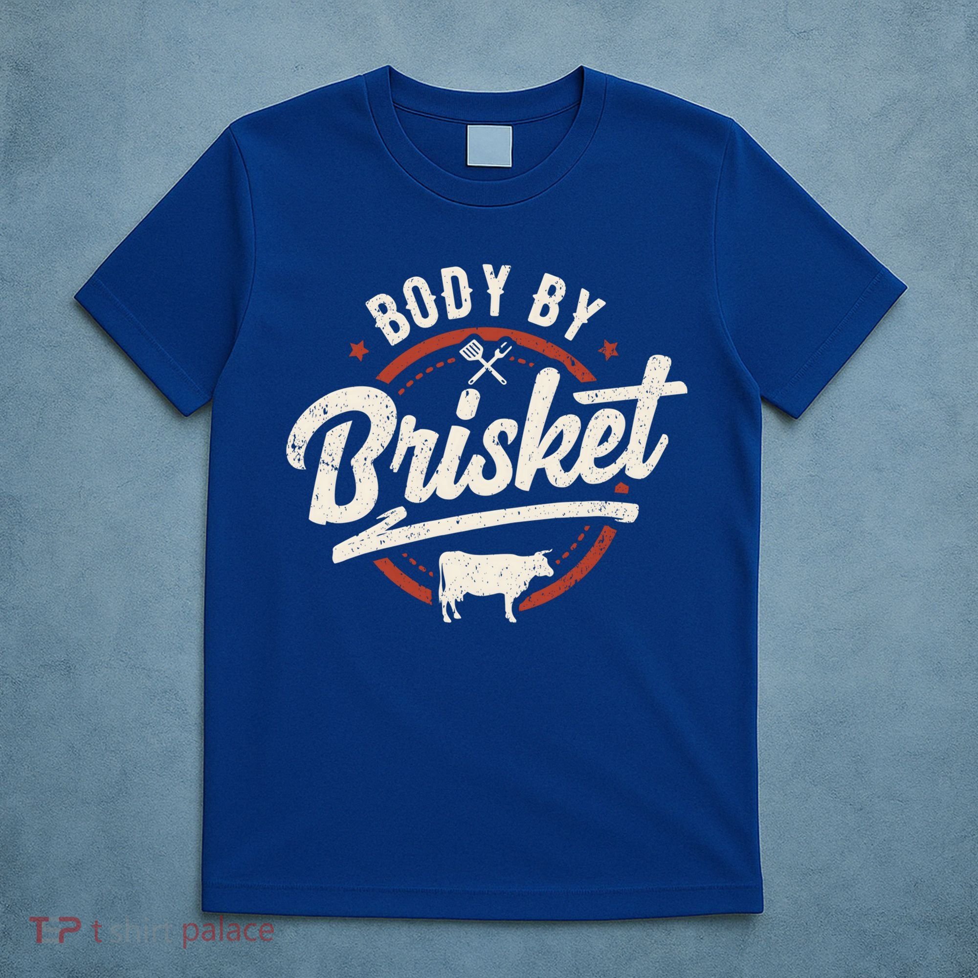 Body By Brisket Backyard Cookout Bbq Grill Gift T-Shirt