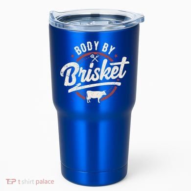 Body By Brisket Backyard Cookout Bbq Grill Gift Tumbler
