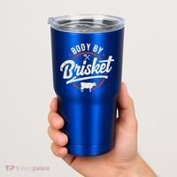 Body By Brisket Backyard Cookout Bbq Grill Gift Tumbler thumb 2