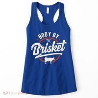 Body By Brisket Backyard Cookout Bbq Grill Gift Women's Tank Top thumb 0