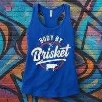 Body By Brisket Backyard Cookout Bbq Grill Gift Women's Tank Top thumb 3