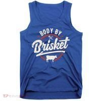 Body By Brisket Backyard Cookout Bbq Grill Gift Tank Top thumb 0