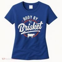 Body By Brisket Backyard Cookout Bbq Grill Gift Women's T-Shirt thumb 0