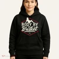 Body By Brisket Funny Steak Lover Grilling BBQ Chef Hoodie thumb 5