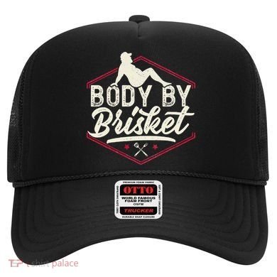 Body By Brisket Funny Steak Lover Grilling BBQ Chef Hat