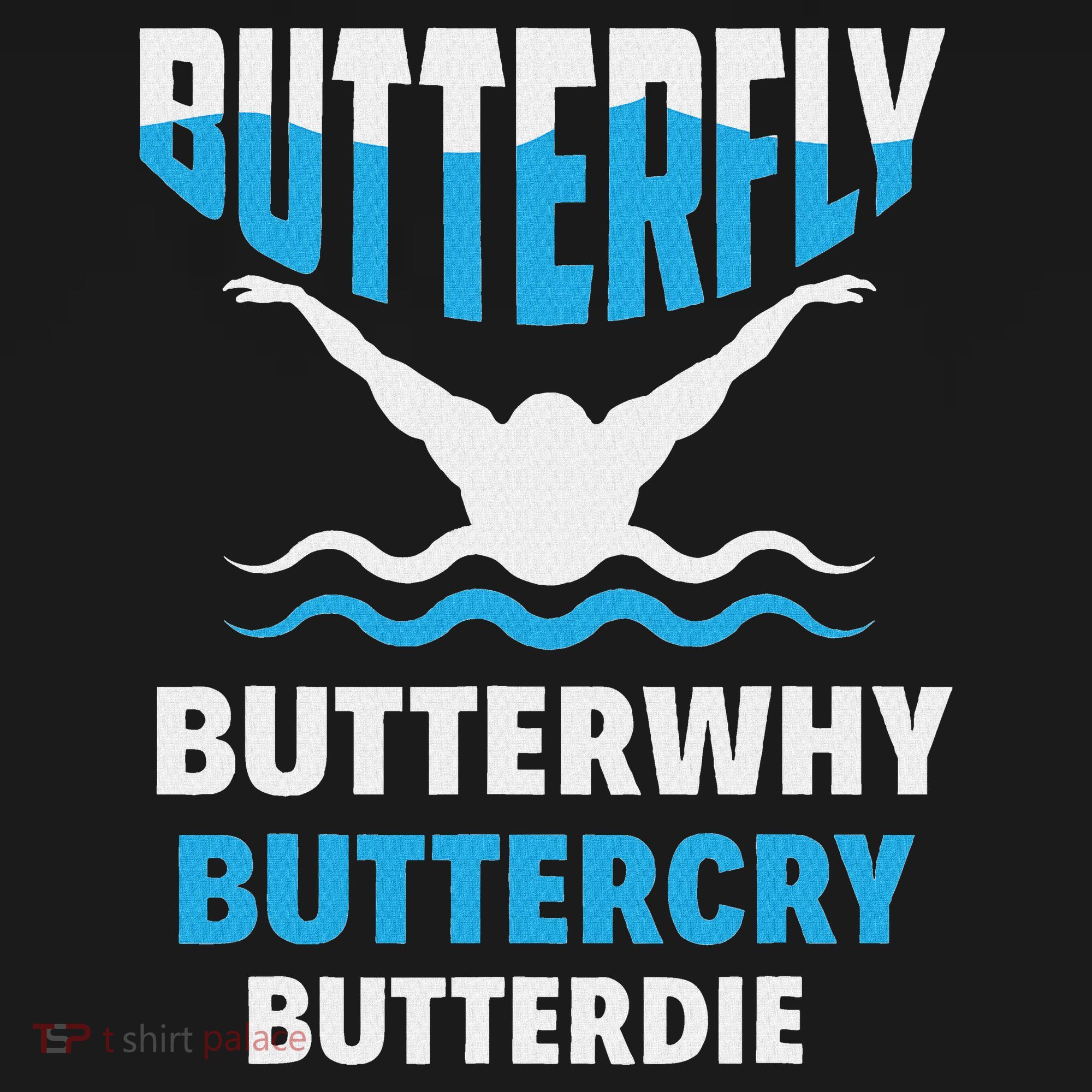 Butterfly Butterwhy Buttercry Funny Swimming Swimmer Apron
