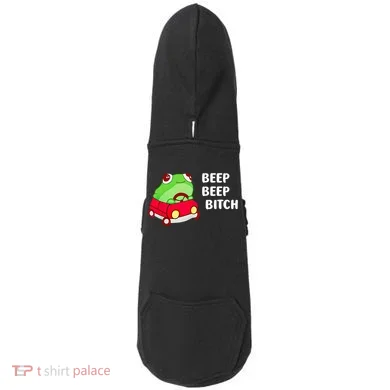 Beep Beep Bitch Frog Doddie Hoodie
