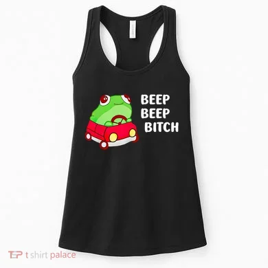 Beep Beep Bitch Frog Women's Tank Top