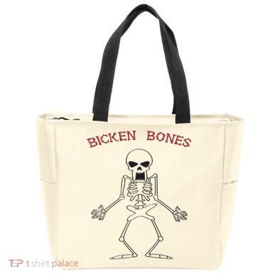 Bicken Bones Tote Bag