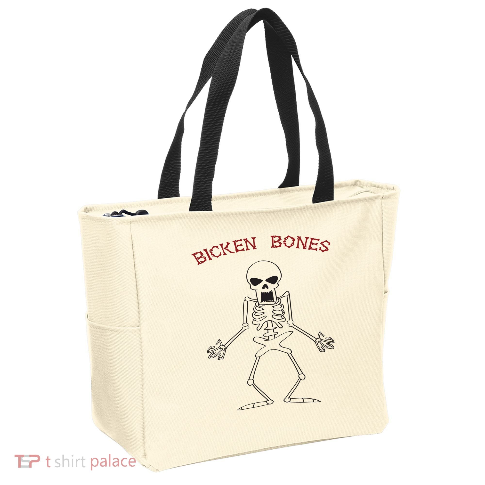 Bicken Bones Tote Bag