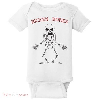 Bicken Bones Baby Bodysuit