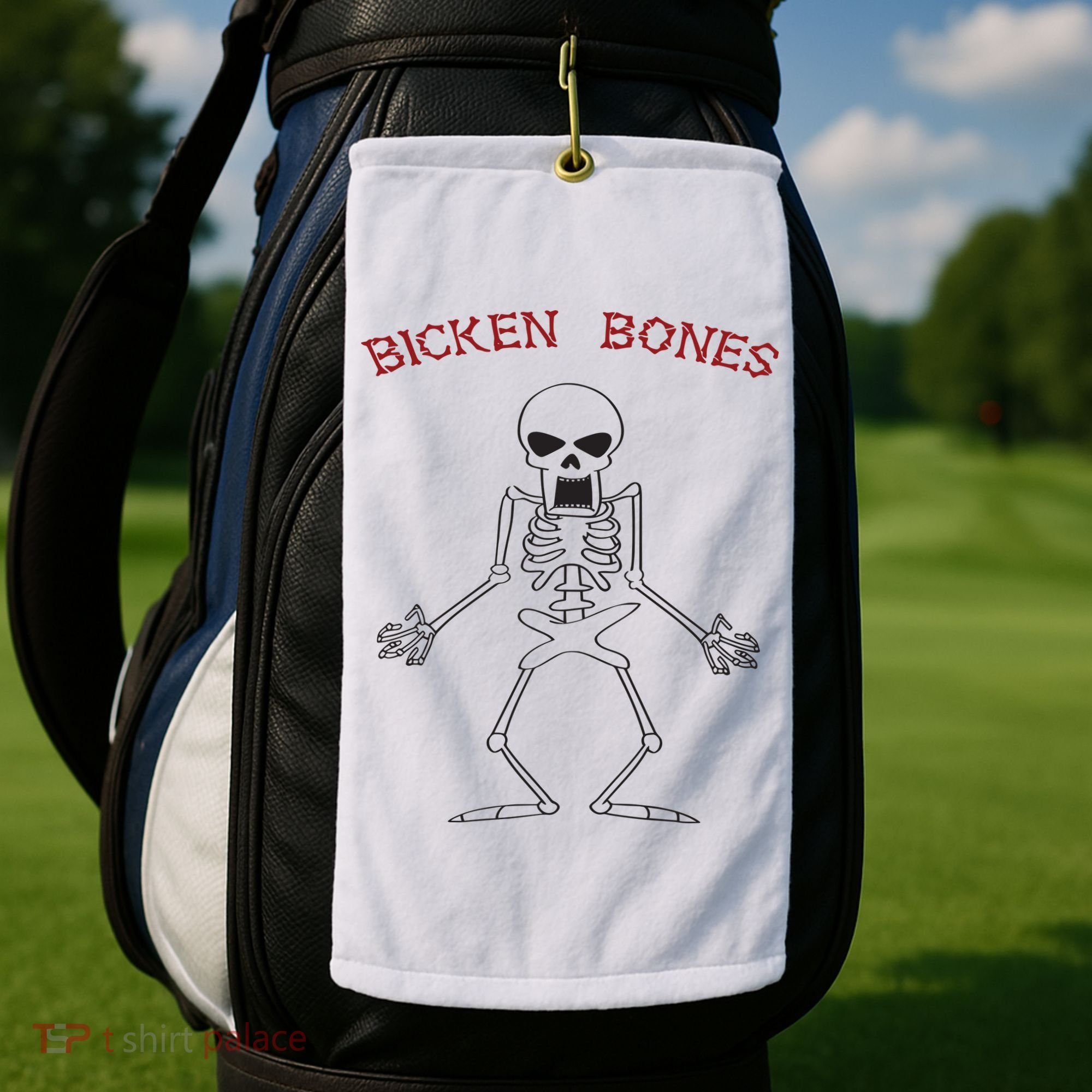 Bicken Bones Golf Towel