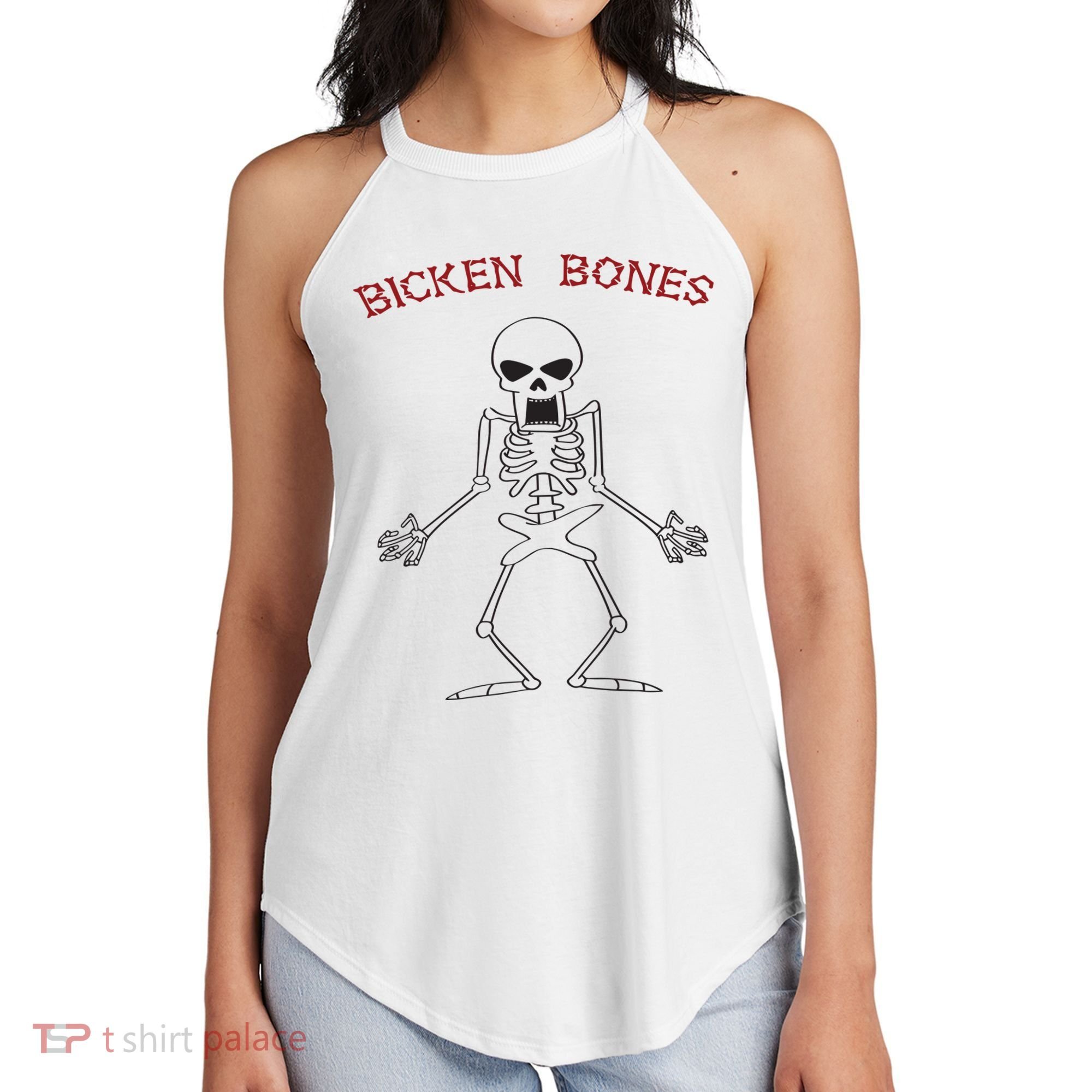 Bicken Bones Women's Perfect Tri Rocker Tank
