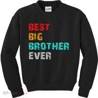 Best Big Brother Ever Kids Sweatshirt thumb 0
