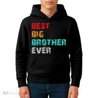 Best Big Brother Ever Kids Hoodie thumb 4