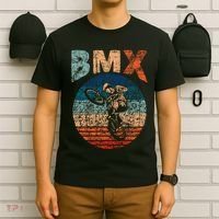 Bmx Bike Bicycle Rider Cyclist Racing Stunt Road Biking T-Shirt thumb 6