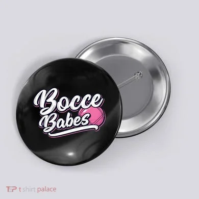 Bocce Babes Button