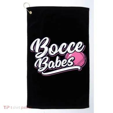 Bocce Babes Golf Towel