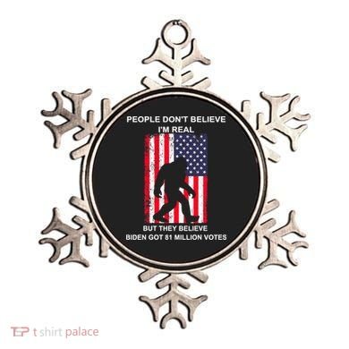 Believe Biden Bigfoot For 4th Of July Ornament