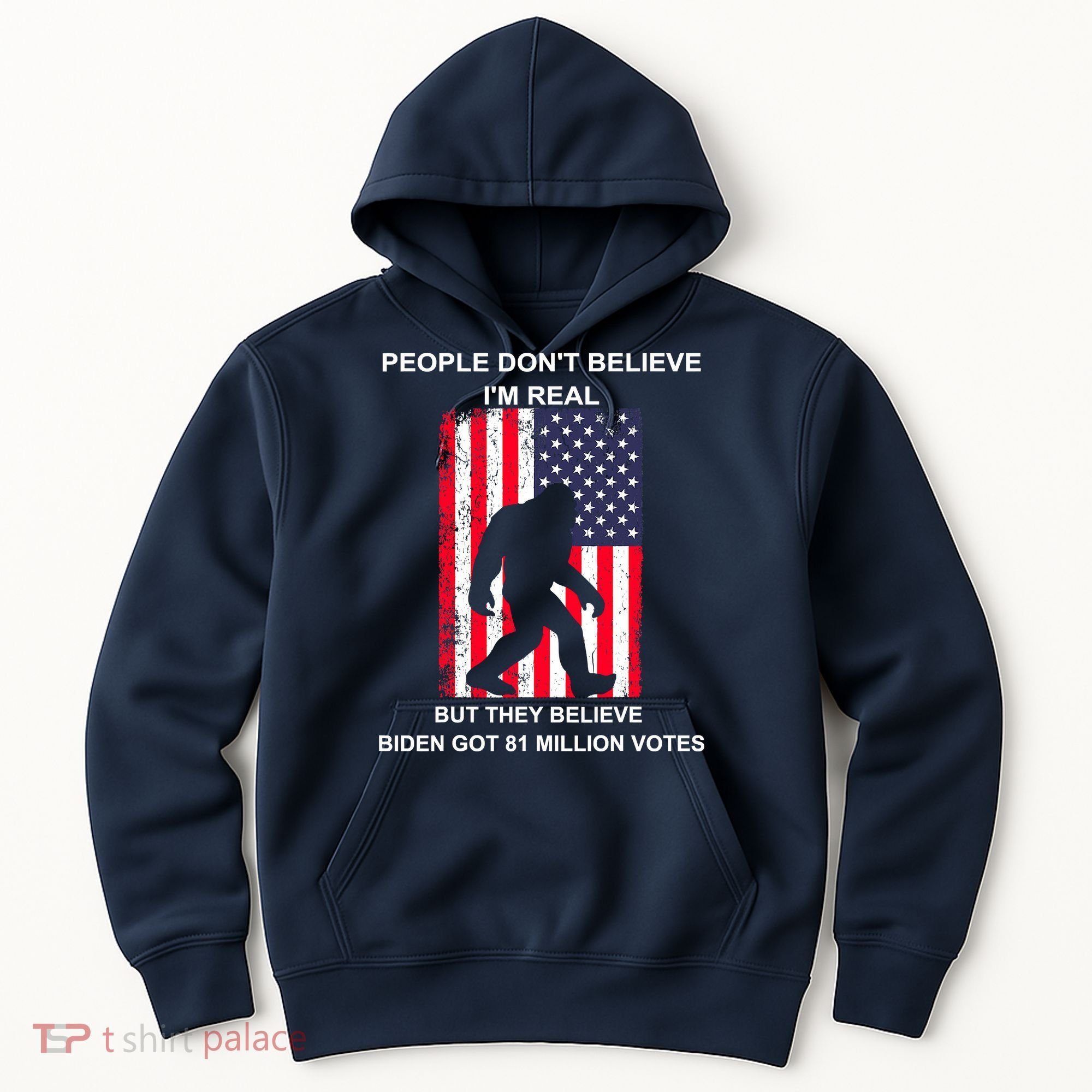 Believe Biden Bigfoot For 4th Of July Hoodie
