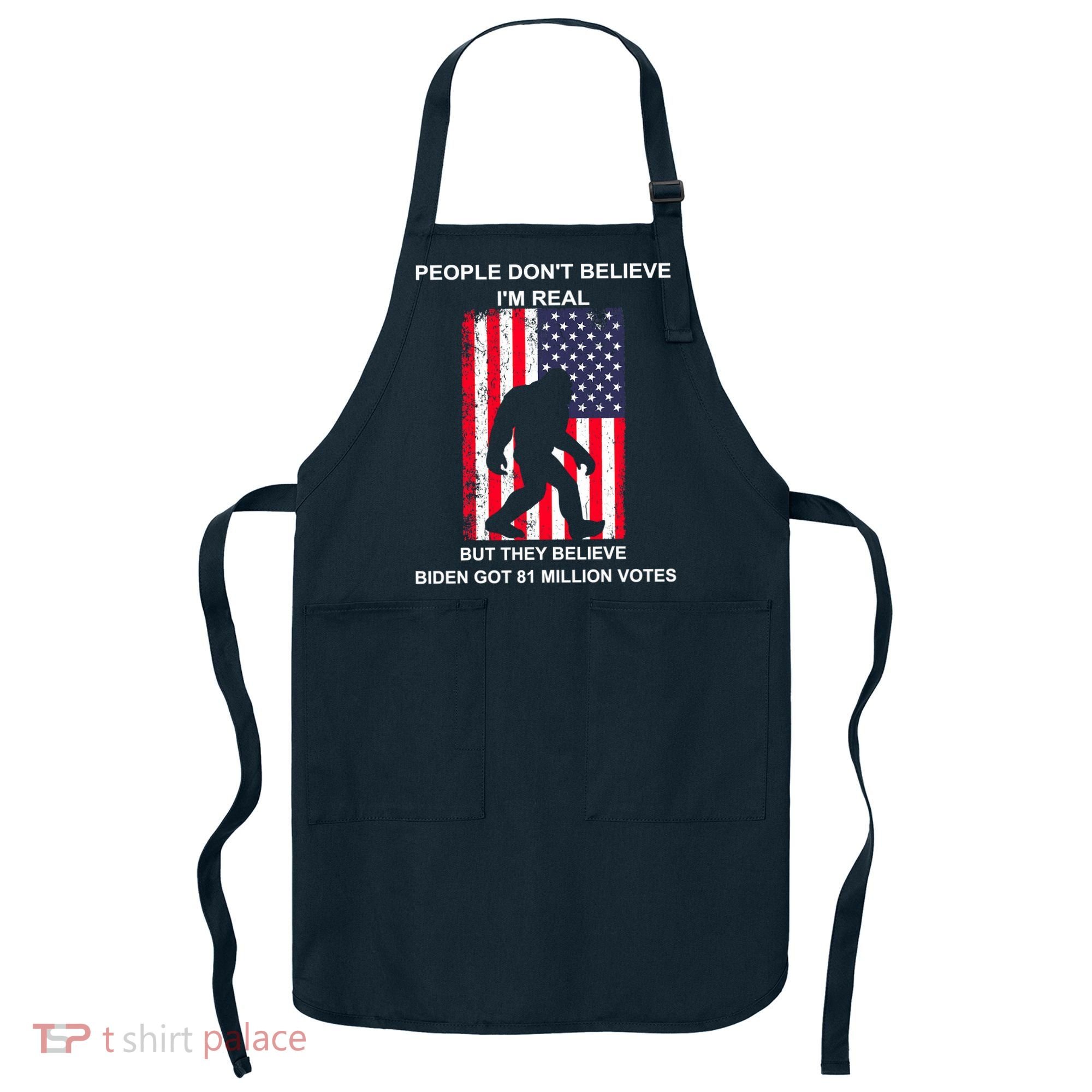 Believe Biden Bigfoot For 4th Of July Apron