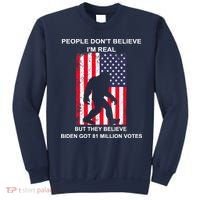Believe Biden Bigfoot For 4th Of July Sweatshirt thumb 0