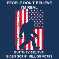 Believe Biden Bigfoot For 4th Of July Sweatshirt thumb 3