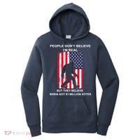 Believe Biden Bigfoot For 4th Of July Women's Hoodie thumb 0