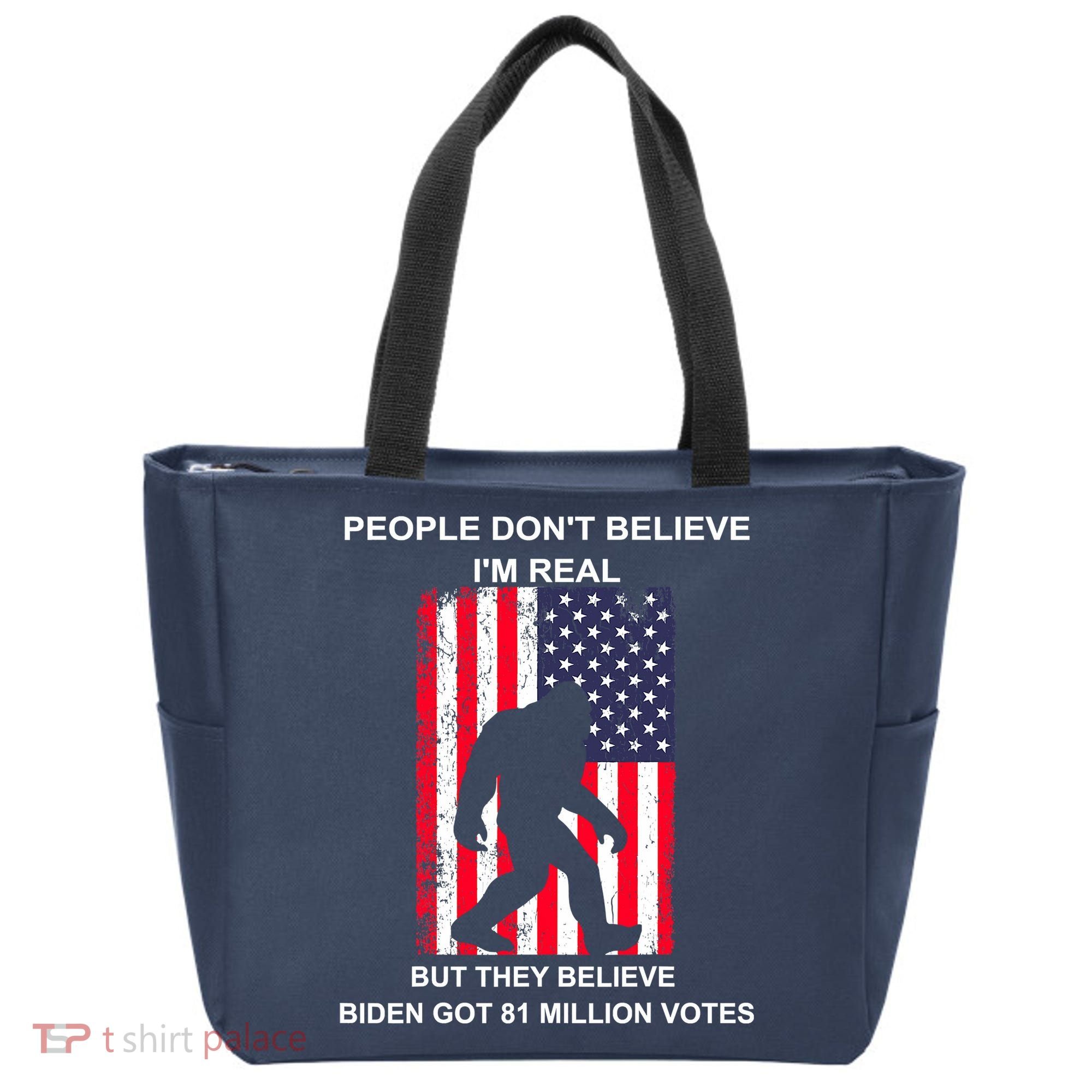 Believe Biden Bigfoot For 4th Of July Tote Bag